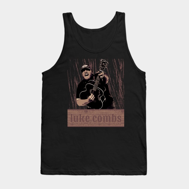 Luke combs // Country Music Tank Top by Degiab